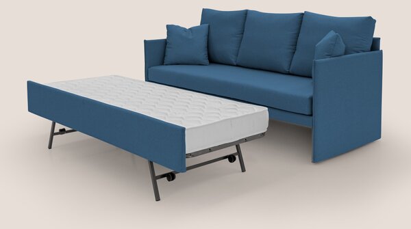 Brera Divano duplex con doppio letto in tessuto simil cotone impermeab
