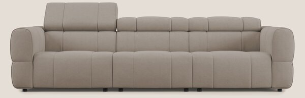 Giotto Divano modulare a 3 sedute con opzione relax elettrico in micro