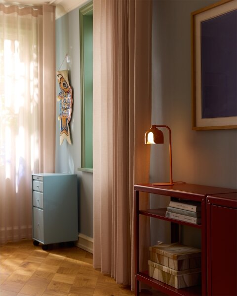 Osram - Lampada da tavolo DECOR COROLLE 1xG9/20W/230V rossa