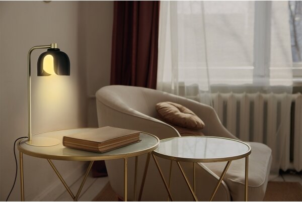 Osram - Lampada da tavolo DECOR COROLLE 1xG9/20W/230V nero/oro