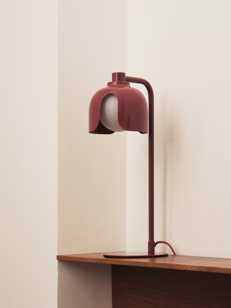 Osram - Lampada da tavolo DECOR COROLLE 1xG9/20W/230V rossa