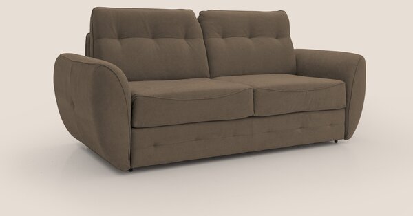 Zeus Divano letto scandinavo con schienale alto in tessuto impermeabil