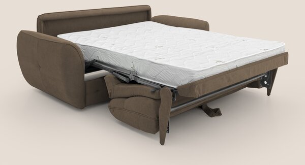 Zeus Divano letto scandinavo con schienale alto in tessuto impermeabil
