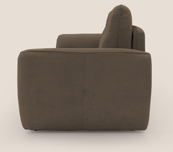 Zeus Divano letto scandinavo con schienale alto in tessuto impermeabil