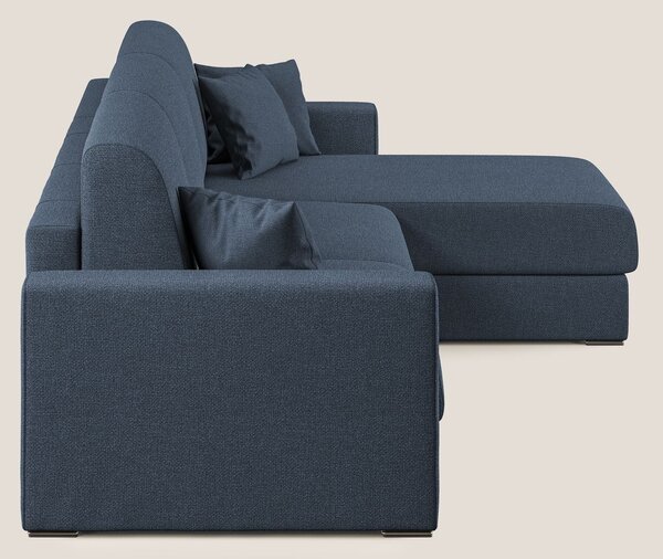 Best Divano letto angolare con penisola in tessuto smacchiabile QuickC