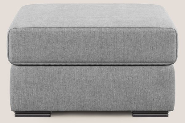 Sun pouf apribile contenitore in tessuto impermeabile T02 grigio chiar