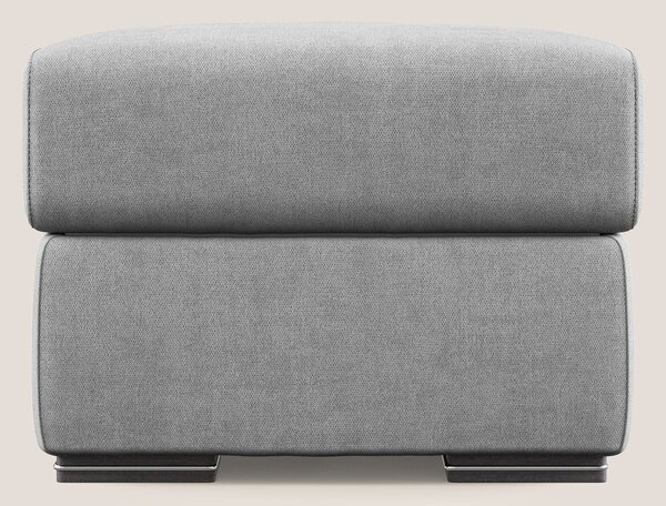 Sun pouf apribile contenitore in tessuto impermeabile T02 grigio chiar