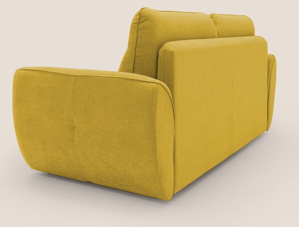 Zeus Divano letto scandinavo con materasso H18 in tessuto impermeabile