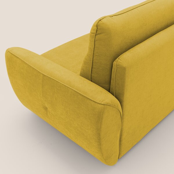Zeus Divano letto scandinavo con materasso H18 in tessuto impermeabile