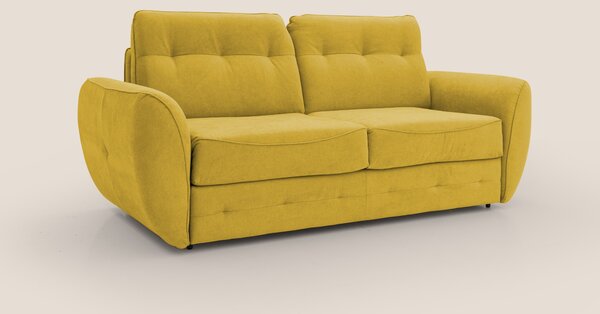 Zeus Divano letto scandinavo con materasso H18 in tessuto impermeabile