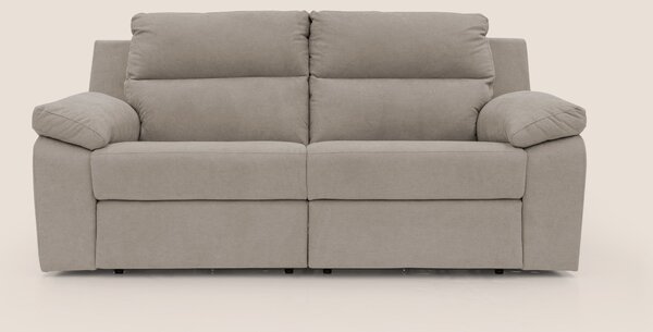 Romeo Divano relax con recliner elettrico in morbido tessuto impermeab