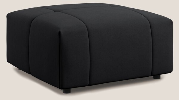 Giotto pouf in morbida microfibra effetto velluto impermeabile idrorep