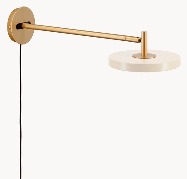 Applique grande orientabile a LED con luce regolabile e spina Asteria