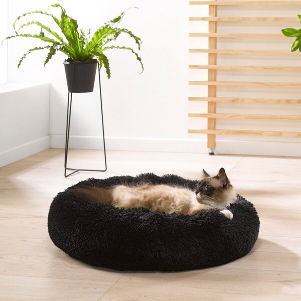 Letto per cani grigio scuro ø 75 cm - Love Story