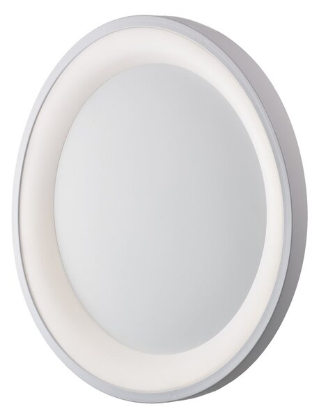 Plafoniera Moderna Circolare Anna Led Integrato In Alluminio Bianco