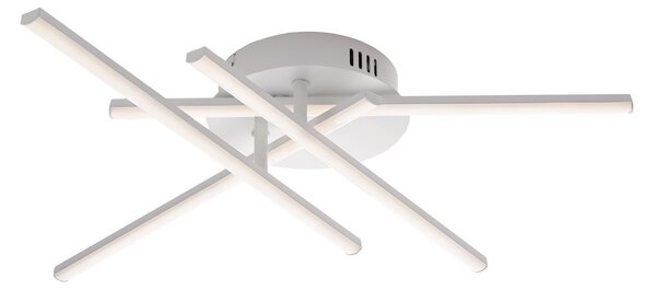 Plafoniera Moderna Mikado Led Integrato 40 W Orientabile E Telecomando