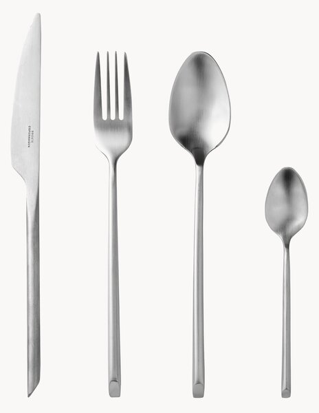 Servizio di posate satinate in acciaio inossidabile Sletten, 4 persone (16 pz.)