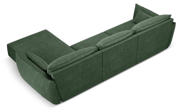 Divano angolare verde scuro (angolo destro) Vanda - Mazzini Sofas