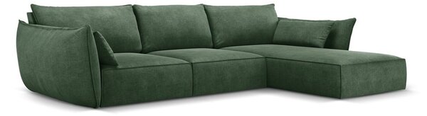 Divano angolare verde scuro (angolo destro) Vanda - Mazzini Sofas