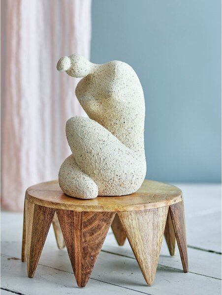 Piedistallo in legno per fiori ø 33 cm (altezza 15 cm) Sakuri - Bloomingville