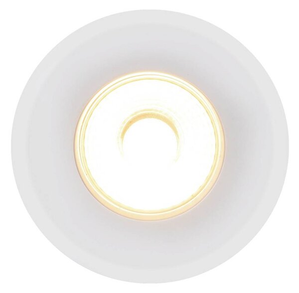 Nordlux Faretto da soffitto a incasso a LED Rosalee, bianco, IP65, interruttore CCT