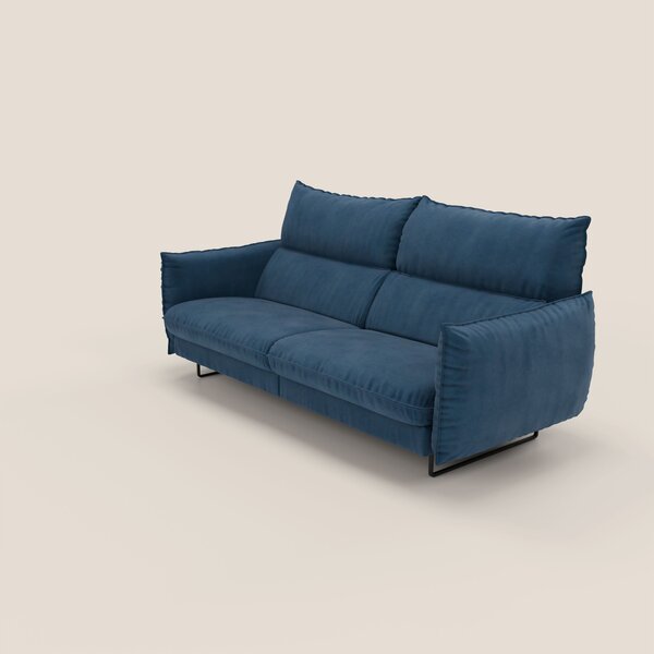 Monamour Divano dal design moderno con opzione relax elettrico in micr