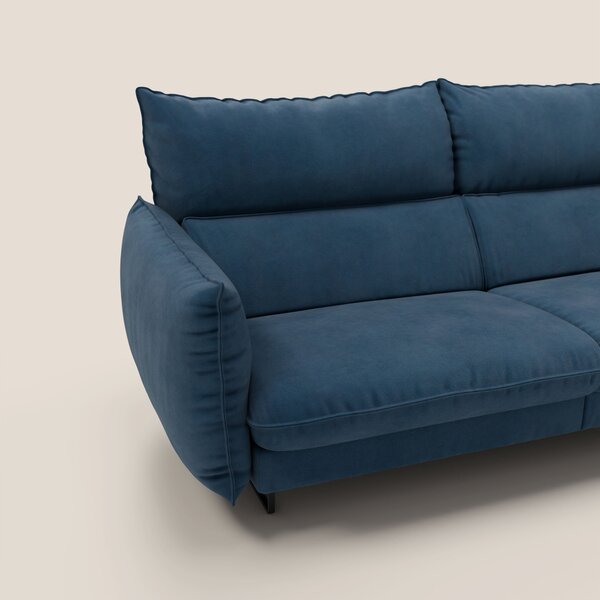 Monamour Divano dal design moderno con opzione relax elettrico in micr
