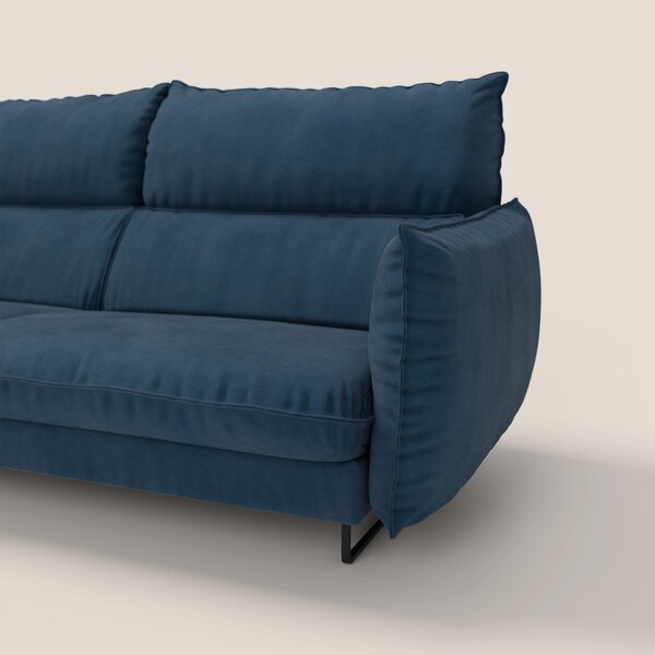Monamour Divano dal design moderno con opzione relax elettrico in micr