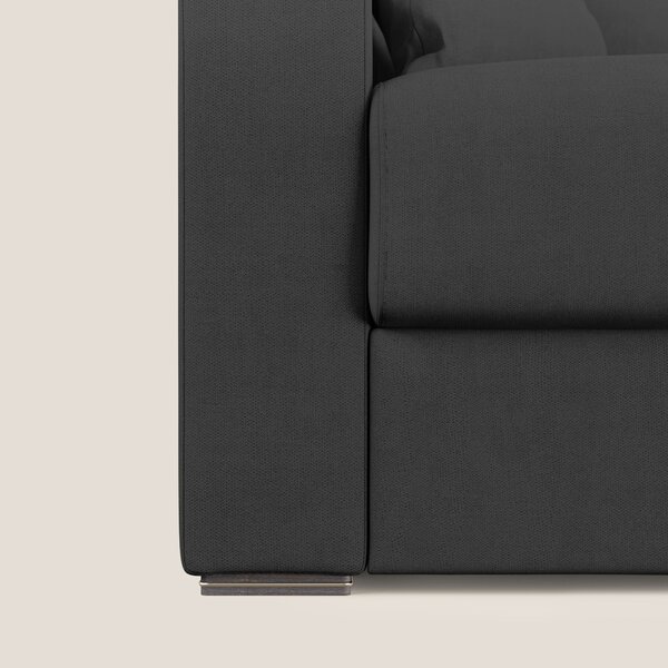 Best Divano letto matrimoniale in tessuto impermeabile T02 nero