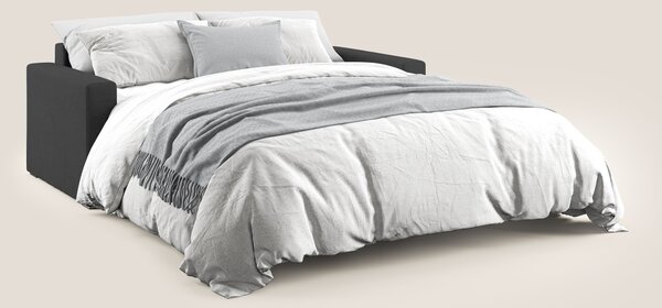 Best Divano letto matrimoniale in tessuto impermeabile T02 nero