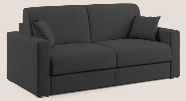 Best Divano letto matrimoniale in tessuto impermeabile T02 nero