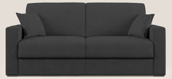 Best Divano letto matrimoniale in tessuto impermeabile T02 nero