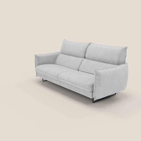 Monamour Divano dal design moderno con opzione relax elettrico in micr
