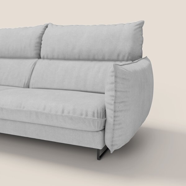 Monamour Divano dal design moderno con opzione relax elettrico in micr