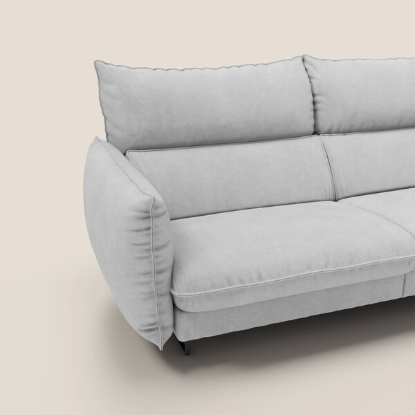 Monamour Divano dal design moderno con opzione relax elettrico in micr