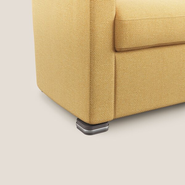 Cloe Poltroncina in tessuto smacchiabile con acqua QuickClean T08 gial