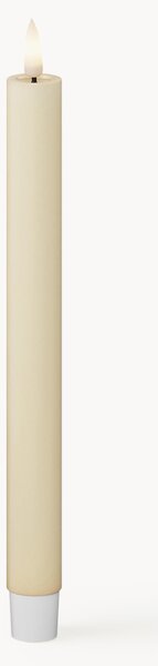 Set di 2 candele a bastoncino fatte a mano Real Flame, alt. 24 cm