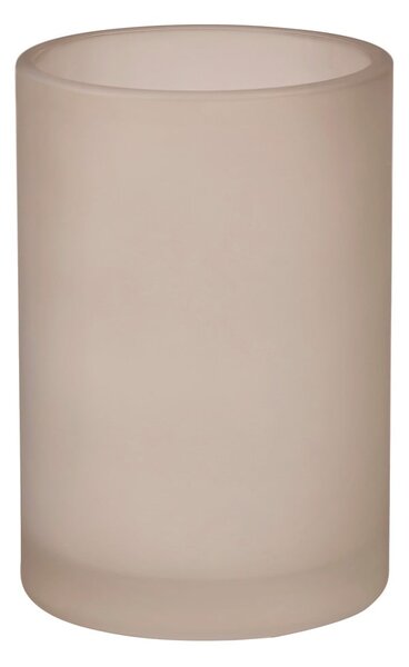 Portaspazzolini in vetro beige Modest - Mette Ditmer Denmark