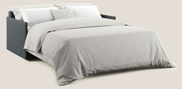 Evans Divano letto in tessuto Ecosostenibile antracite