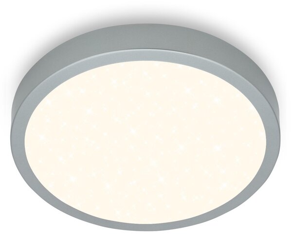 Briloner 3704-014-Plafoniera LED dimmerabile RUNA LED/22W/230V silver+RC