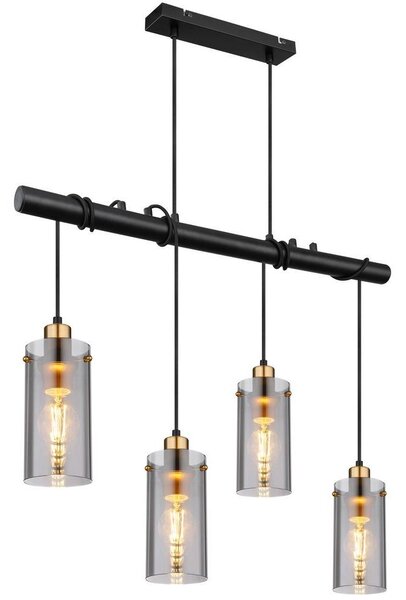 Globo 15564-4H - Lampadario a sospensione con filo FANNI 4xE27/40W/230V
