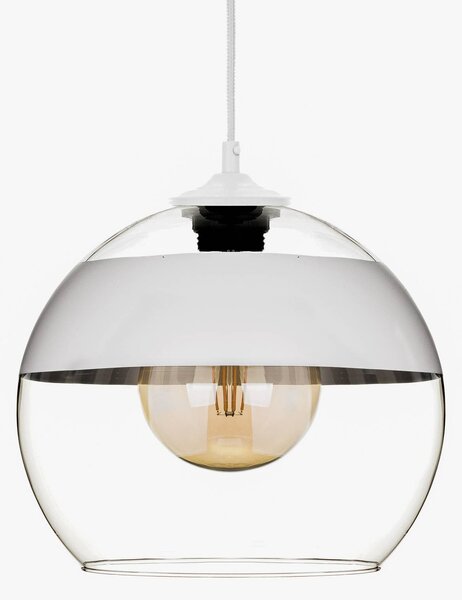 Solbika Lighting Lampada a sospensione Monochrome Flash chiaro/bianco Ø 30 cm