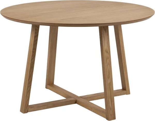 Tavolo rotondo in legno di betulla Malika, Ø 120 cm