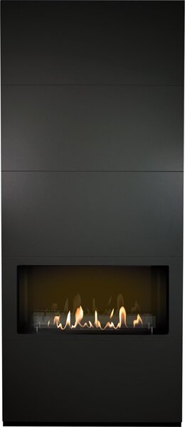 Camino a bioetanolo Xaralyn - Ambiance BCB - legno nero - potenza termica 3,5 kW - fiamme realistiche - non richiede canna fumaria