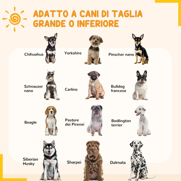 PawHut Recinto per Cani Grandi a 6 Pannelli Modulabili in Acciaio, 164x83x100 cm, Nero|Aosom