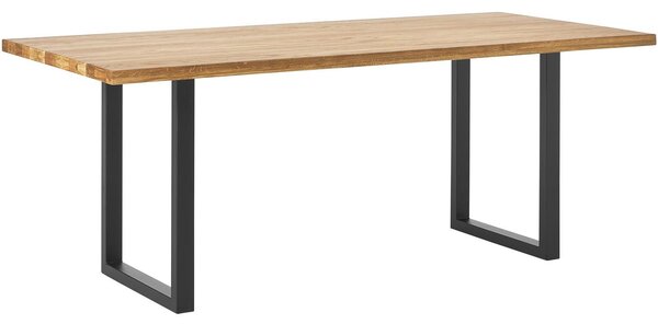 Tavolo in legno di quercia Oliver, varie misure, 200xProf. 90 cm