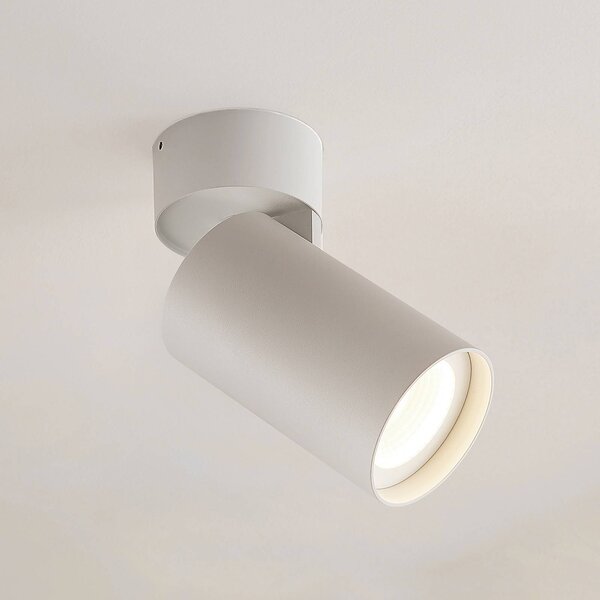 Arcchio Thabo faretto LED orientabile, 12,5W Arcchio, dimmerabile, Bianco / Opale, Corridoio, Alluminio, Moderno, Illuminazione per negozio