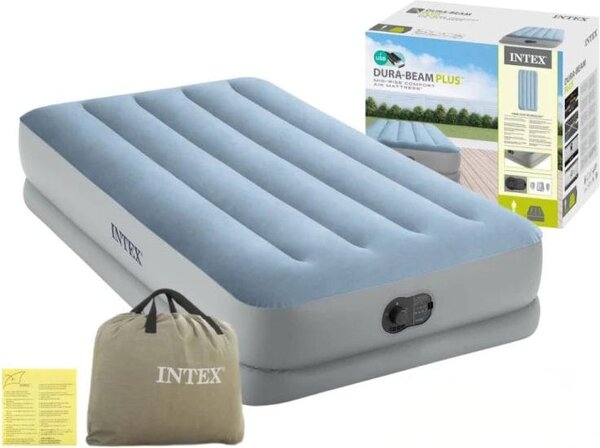 Materasso ad aria singolo 191x99x36 cm con pompa USB