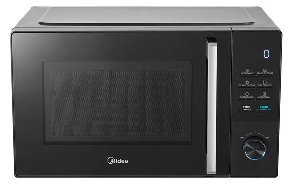 MIDEA Forno Microonde Capacit 25 Litri Potenza 900 Watt Inverter colore Nero - MMO-AM25VB(BK)