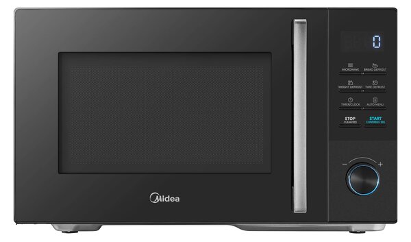 MIDEA Forno Microonde Capacit 25 Litri Potenza 900 Watt Inverter colore Nero - MMO-AM25VB(BK)